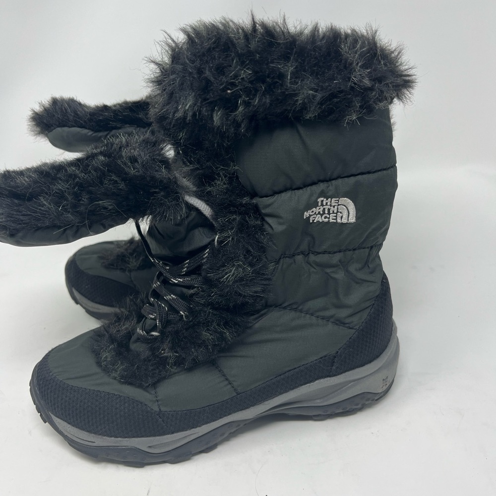 The North Face Nuptse Winter Boots; kids size 5 - Picture 3 of 5